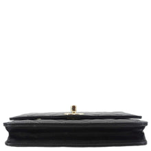 Load image into Gallery viewer, CHANEL Trendy CC Quilted Leather Wallet On Chain Crossbody Bag Black