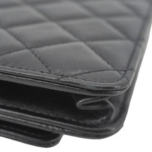 Load image into Gallery viewer, CHANEL Trendy CC Quilted Leather Wallet On Chain Crossbody Bag Black