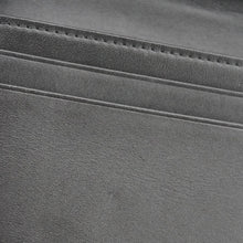 Load image into Gallery viewer, MCM Patricia Three Fold Visetos Monogram Canvas Wallet Black