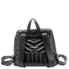 Load image into Gallery viewer, YVES SAINT LAURENT Loulou Small Monogram Calfskin Y Quilted Backpack Black
