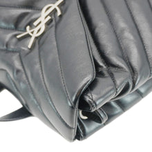 Load image into Gallery viewer, YVES SAINT LAURENT Loulou Small Monogram Calfskin Y Quilted Backpack Black