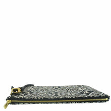 Load image into Gallery viewer, LOUIS VUITTON Neverfull Since 1854 Jacquard Wristlet Pouch Black