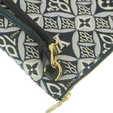 Load image into Gallery viewer, LOUIS VUITTON Neverfull Since 1854 Jacquard Wristlet Pouch Black