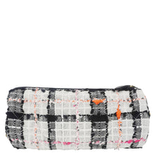 Load image into Gallery viewer, CHANEL Tweed Calfskin Signe Bowling Shoulder Bag Multicolor