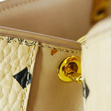 Load image into Gallery viewer, MCM Essential Large Visetos Monogram Print Tote Bag Cream