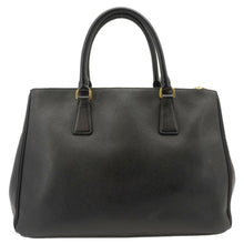 Load image into Gallery viewer, PRADA Galleria Double Zip Saffiano Leather Top Handle Tote Bag Black