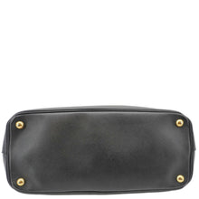 Load image into Gallery viewer, PRADA Galleria Double Zip Saffiano Leather Top Handle Tote Bag Black