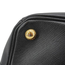 Load image into Gallery viewer, PRADA Galleria Double Zip Saffiano Leather Top Handle Tote Bag Black