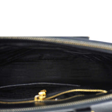 Load image into Gallery viewer, PRADA Galleria Double Zip Saffiano Leather Top Handle Tote Bag Black