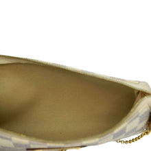 Load image into Gallery viewer, LOUIS VUITTON Pochette Eva Damier Azur Crossbody Clutch Bag White