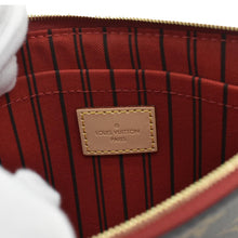Load image into Gallery viewer, LOUIS VUITTON  Monogram Canvas Wristlet Pouch Brown