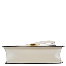 Load image into Gallery viewer, Gucci Sylvie Small Web Leather Shoulder Bag White 421882