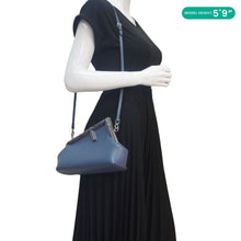 Load image into Gallery viewer, FENDI First Small Nappa Leather Shoulder Bag Blue