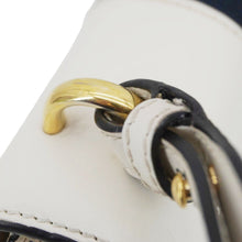 Load image into Gallery viewer, Gucci Sylvie Small Web Leather Shoulder Bag White 421882