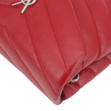 Load image into Gallery viewer, YVES SAINT LAURENT Loulou Toy Calfskin Leather Crossbody Bag Red