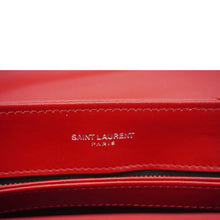 Load image into Gallery viewer, YVES SAINT LAURENT Loulou Toy Calfskin Leather Crossbody Bag Red