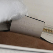 Load image into Gallery viewer, Gucci Sylvie Small Web Leather Shoulder Bag White 421882