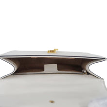 Load image into Gallery viewer, Gucci Sylvie Small Web Leather Shoulder Bag White 421882