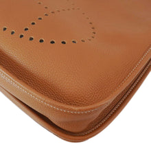 Load image into Gallery viewer, HERMES Evelyne PM Clemence Leather Crossbody Bag Brown