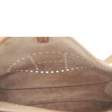 Load image into Gallery viewer, HERMES Evelyne PM Clemence Leather Crossbody Bag Brown