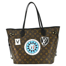 Load image into Gallery viewer, LOUIS VUITTON Neverfull My LV World Tour Monogram Canvas Tote Bag Brown