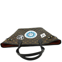 Load image into Gallery viewer, LOUIS VUITTON Neverfull My LV World Tour Monogram Canvas Tote Bag Brown
