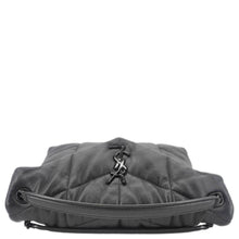 Load image into Gallery viewer, YVES SAINT LAURENT Loulou Puffer Quilted Lambskin Leather Crossbody Bag Black