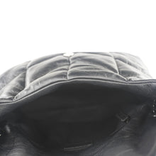 Load image into Gallery viewer, YVES SAINT LAURENT Loulou Puffer Quilted Lambskin Leather Crossbody Bag Black