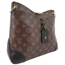Load image into Gallery viewer, LOUIS VUITTON Odeon NM MM Monogram Canvas Shoulder Bag Black