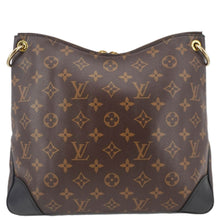 Load image into Gallery viewer, LOUIS VUITTON Odeon NM MM Monogram Canvas Shoulder Bag Black