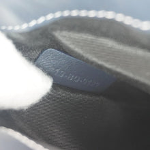 Load image into Gallery viewer, CHRISTIAN DIOR X KAWS Saddle Leather Wristlet Navy Blue.