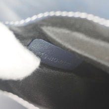 Load image into Gallery viewer, CHRISTIAN DIOR X KAWS Saddle Leather Wristlet Navy Blue.