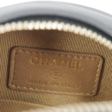 Load image into Gallery viewer, CHANEL Round Chic Pearls Quilted Leather Crossbody Bag Black