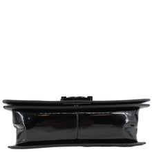 Load image into Gallery viewer, CHANEL Boy Flap Medium Plexiglass Patent Leather Crossbody Bag Black