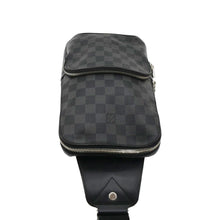 Load image into Gallery viewer, LOUIS VUITTON Avenue Sling Damier Graphite Backpack Bag Black