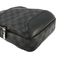 Load image into Gallery viewer, LOUIS VUITTON Avenue Sling Damier Graphite Backpack Bag Black