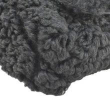 Load image into Gallery viewer, CHANEL Shearling 19 Flap Medium Sheepskin Shoulder Bag Black