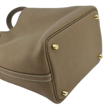 Load image into Gallery viewer, HERMES Picotin Lock 18 Taurillon Clemence Leather Hobo Bag Brown