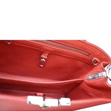 Load image into Gallery viewer, LOUIS VUITTON Capucines MM Taurillon Leather Satchel Bag Red