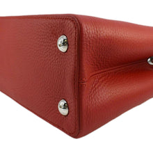 Load image into Gallery viewer, LOUIS VUITTON Capucines MM Taurillon Leather Satchel Bag Red