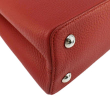 Load image into Gallery viewer, LOUIS VUITTON Capucines MM Taurillon Leather Satchel Bag Red