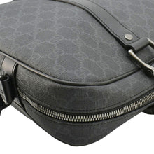 Load image into Gallery viewer, GUCCI Business 2 Way GG Supreme Monogram Briefcase Black 368557
