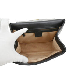 Load image into Gallery viewer, GUCCI Queen Margaret Bee Quilted Leather Backpack Black 476664