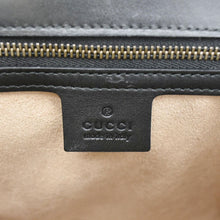 Load image into Gallery viewer, GUCCI Queen Margaret Bee Quilted Leather Backpack Black 476664