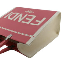 Load image into Gallery viewer, FENDI Sunshine Medium Leather Crossbody Tote Bag Light Pink