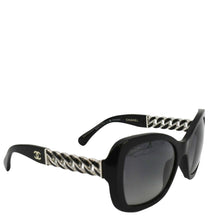 Load image into Gallery viewer, CHANEL 5305 - c.501/S8 Square Frame Chain-Link Sunglasses Black