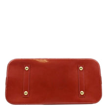 Load image into Gallery viewer, LOUIS VUITTON Alma GM Monogram Vernis Satchel Bag Red