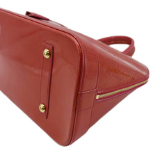 Load image into Gallery viewer, LOUIS VUITTON Alma GM Monogram Vernis Satchel Bag Red