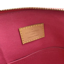 Load image into Gallery viewer, LOUIS VUITTON Alma GM Monogram Vernis Satchel Bag Red