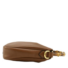 Load image into Gallery viewer, GUCCI Diana Small Leather Top Handle Tote Bag Chocolate Brown 746251